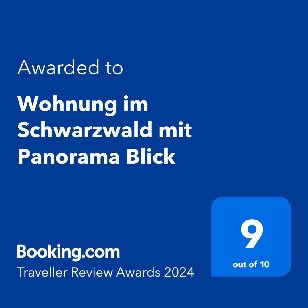 Wohnung Im Schwarzwald Mit Panorama Blick Kleines Wiesental Exterior foto